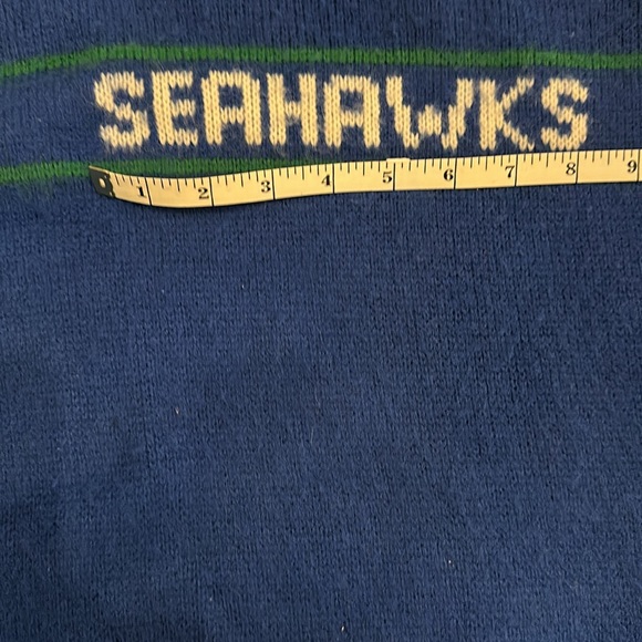 RARE VINTAGE Authentic NFL Seahawks Pro Line Wool Blend Sweater - Picture 11 of 11